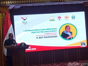Seloroh Gubsu Edy soal Voli Pantai: Tak Mungkin di Aceh