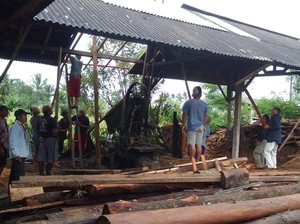 Gudang Kayu di Selat Karangasem Ludes Terbakar, Kerugian Rp 80 Juta