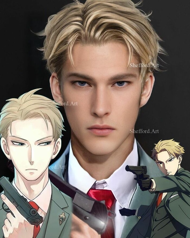 Seniman dengan nama akun IG Shefford.art, membagikan hasil karyanya memakai Artificial Intelligence & Photoshop. Hasilnya keren,karakter anime ada di dunia nyata.