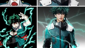 Pemeran utama di My Hero Academy, Izuku Midoriya. Foto: (Dok. Bored Panda).