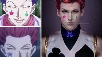 Hisoka Morrow dari Hunter X Hunter. Foto: (Dok. Bored Panda).