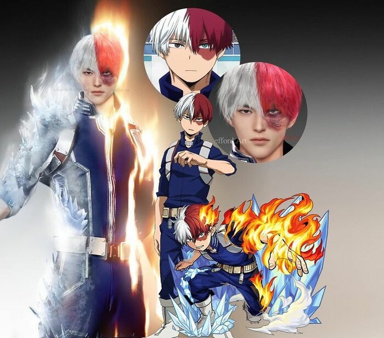 Keren & Mirip banget! Begini Tampilan Karakter Anime di Dunia Nyata Seniman dengan nama akun IG Shefford.art, membagikan hasil karyanya memakai Artificial Intelligence & Photoshop. Hasilnya keren,karakter anime ada di dunia nyata.
