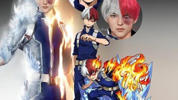 Terakhir dari anime yang sama My Hero Academy, Shoto Todoroki. Foto: (Dok. Bored Panda).