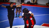 Kelompok usia U12, U15, dan U17 mengikuti pertandingan basket 3v3 ini. 