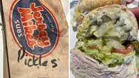 Begitu juga dengan pesanan sandwich milik pelanggan lain. Ia meminta untuk ditambahkan acar timun, yang didapatkan oleh pelanggan itu sangat tak terduga dan banyak. Foto: site news