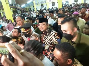 Pesan Menag Yaqut Saat Hadiri Perayaan Natal di Kota Kupang