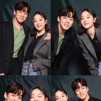 Seol In Ah dan Kim Min Kyu mencuri atensi penonton A Business Proposal sebagai pasangan second lead. Terlebih keduanya tampil beradegan ciuman panas. Foto: Instagram