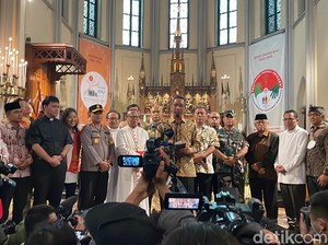 Pj Gubernur DKI hingga Kapolda Cek Gereja Katedral Jelang Malam Natal 2022