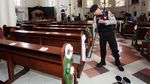 Jelang Misa Natal, Polisi Sterilisasi Gereja di Surabaya