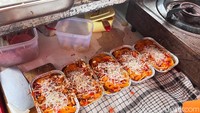Ada beberapa menu yang dijual. Salah satu yang paling banyak digemari adalah spaghetti brulee. Foto: Detikcom