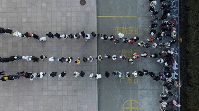 Foto: 4,74 Juta Sarjana di Cina Ikut Ujian Masuk Pascasarjana Nasional 2023