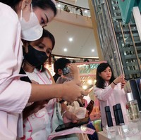 Pameran kecantikan ini menghadirkan puluhan brand lokal dan internasional.