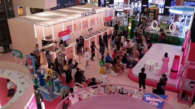 Sociolla menggelar pameran kecantikan bertajuk Sociolla Beauty Wonderland di Grand Atrium Mall Kelapa Gading 3, Jakarta, 21 hingga 25 Desember 2022.