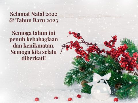 Kartu Ucapan Natal dan Tahun Baru