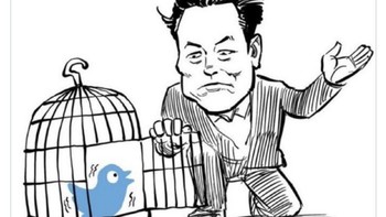 Sebagai tokoh teknologi, tentu Elon Musk tak lepas dari sorotan publik. Ini meme yang diposting Musk saat akan membeli Twitter. Foto: Twitter