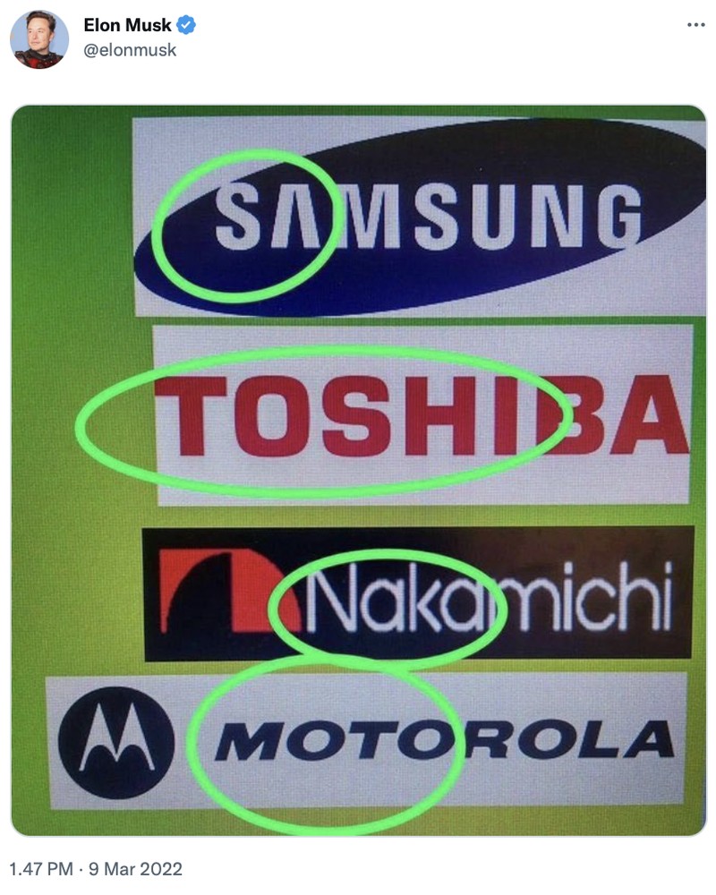 Elon Musk doyan bagi-bagi meme kocak