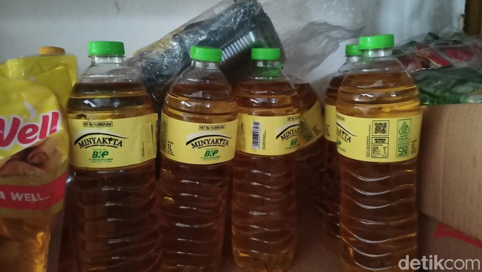 Minyakita di salah satu toko di Ponorogo