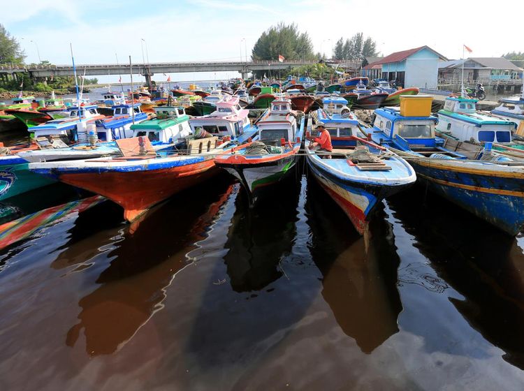 Nelayan di Aceh Libur Melaut