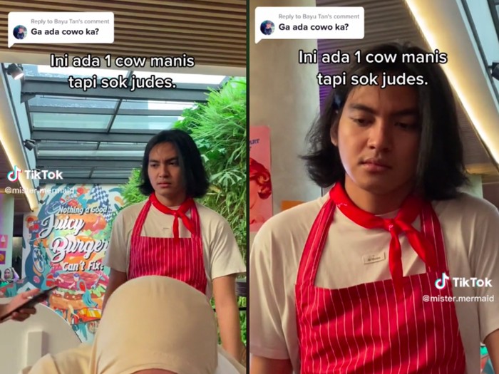 Pelayan Karens Diner ganteng