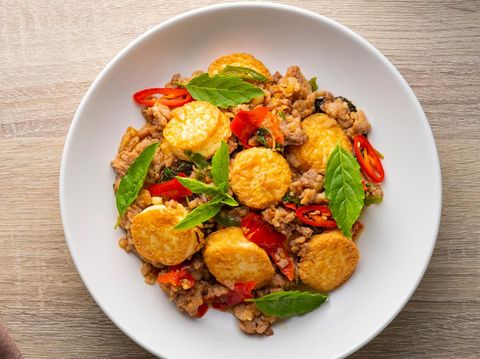 Resep Tofu Tumis Ayam Bumbu Cabe