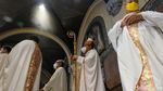 Suasana Khusyuk Misa Natal di Gereja Katedral Jakarta