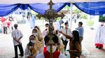 Suasana Khusyuk Misa Natal di Gereja Katedral Jakarta