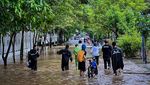 Penampakan Banjir Maros Rendam 4 Kecamatan hingga 9.000 KK Terdampak