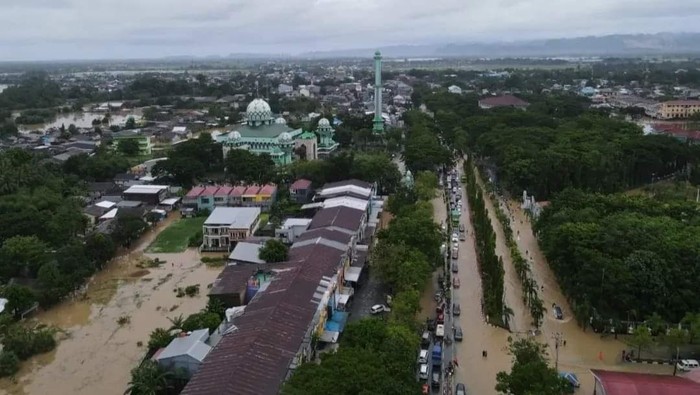 Banjir di Maros, Sulawesi Selatan.