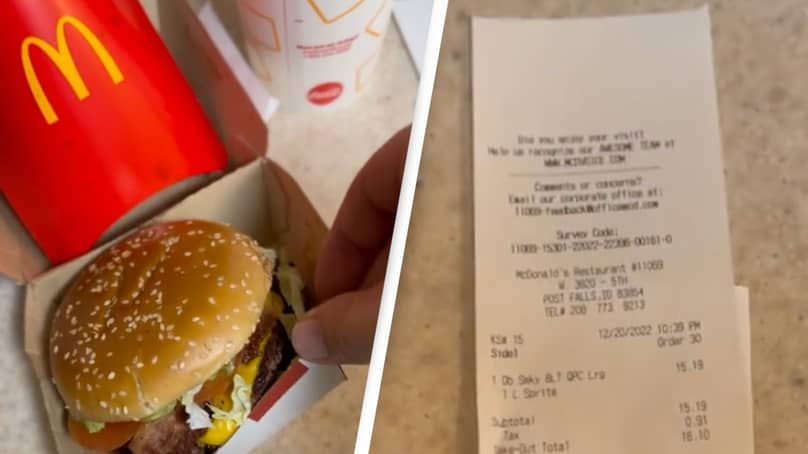 Beli Burger McD Rp 250 Ribu, Pelanggan Ini Protes Harganya Tak Murah Lagi
