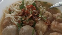 Di Depok juga ada cuanki enak khas Bandung yaitu Cuankimbeb. Harganya hanya Rp 15 ribuan saja sudah dapat semangkuk cuanki dan bakso halus. Jika mau mie, tambah Rp 5 ribu saja. Foto : Instagram @cuankimbeb