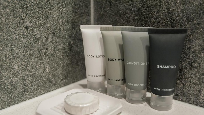 Ilustrasi toiletries hotel