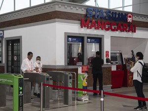 Pembangunan Stasiun Manggarai Tahap II Ditarget Selesai 2023