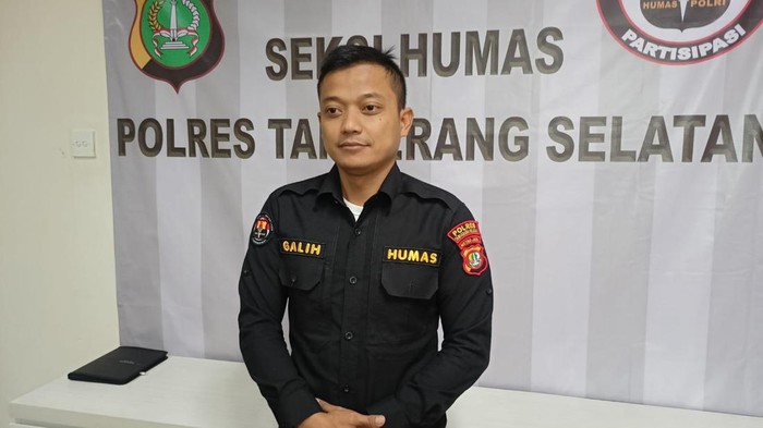 Kasi Humas Polres Tangsel Ipda Galih