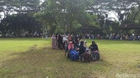Dipilihnya kuburan massal Siron, Kecamatan Ingin Jaya, Aceh Besar sengaja dipilih sebagai tempat peringatan 18 tahun peristiwa tsunami. (Agus Setyadi/detikSumut)