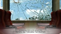 Kalau ini, meme kereta Panoramic yang kacanya pecah dan retak karena dilempar batu orang tak bertanggung jawab. Soal ini, PT KAI sudah memeberikan jaminan bahwa kereta Panoramic aman dari insiden seperti ini. (Twitter)