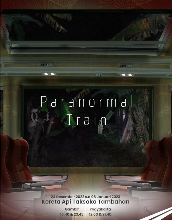 Kalau melihat banyak makhluk halus, mungkin traveler salah naik kereta, bukan Panoramic Train, tapi Paranormal Train. Ada-ada saja! (Twitter)