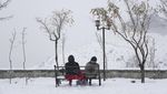 Musim Salju Redakan Kekeringan Berkepanjangan di Iran
