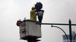 Putus, Lampu Jalan di Kawasan Imam Bonjol Diganti