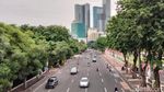 Potret Jalanan Surabaya yang Lengang Saat Libur Nataru