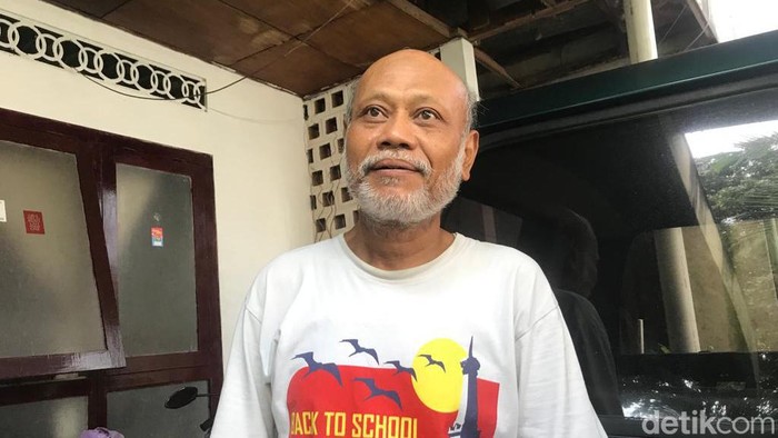 Saptadi, Ketua RT di lokasi pencurian rumah Jaksa KPK di Wirobrajan, Jogja.