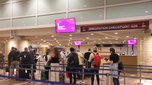 Situasi kedatangan wisman saat momentum Nataru