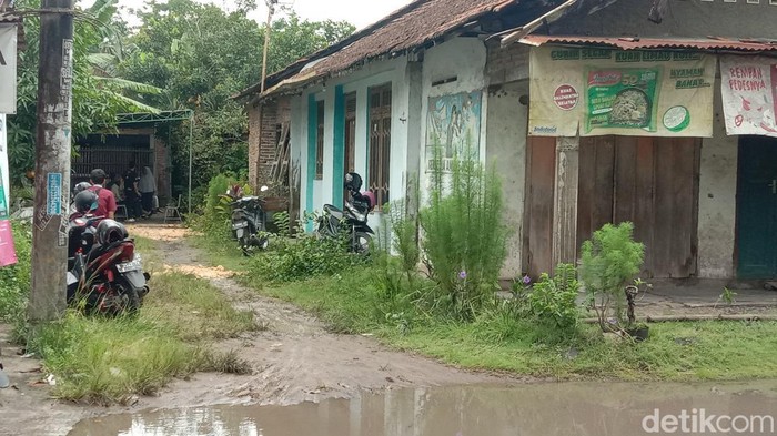 Suasana rumah korban di Desa Jekulo, Kecamatan Jekulo, Kudus, Senin (26/12/2022).