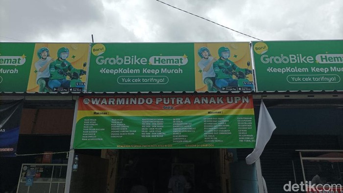 Warung burjo di Jogja. Foto diambil Kamis (22/12/2022).