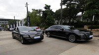 Lanjut, diposisi ke-8 dipegang oleh Hyundai Genesis G80 EV. Mobil ini laku di Indonesia sebanyak 10 unit. Nah, pada Oktober lalu mobil ini sukses mengawal perhelatan G20 di Bali lho. Agung Pambudhy/detikcom