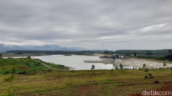 Bendungan Sadawarna di Sumedang.