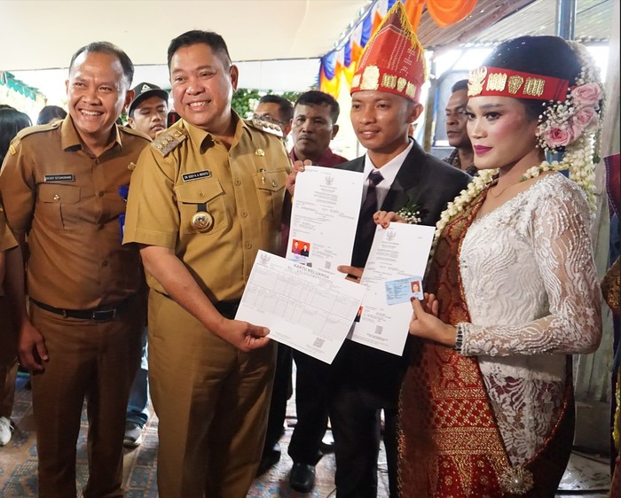 Pemkab Dairi Jalankan Program Jemput Bola Akta Perkawinan
