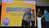 Groundbreaking dilakukan oleh Menteri Perindustrian Agus Gumiwang Kartasasmita. Hadir juga Sekjen Kemenperin Dody Widodo, Kepala Badan Pengembangan Sumber Daya Manusia Industri (BPSDMI) Kemenperin Arus Gunawan, Wali Kota Bogor Bima Arya.
