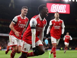 Arsenal sempat memimpin delapan poin di puncak Liga Inggris pada 1 April. Meriam London kumpulkan 72 poin saat itu, Manchester City di tempat kedua dengan 64 poin (Getty Images)