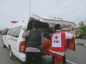 Kecelakaan Truk Trailer Vs 2 Motor di Sragen, 2 Anak Tewas