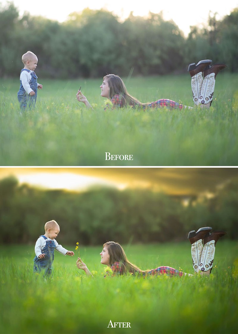 Foto Before After Diedit